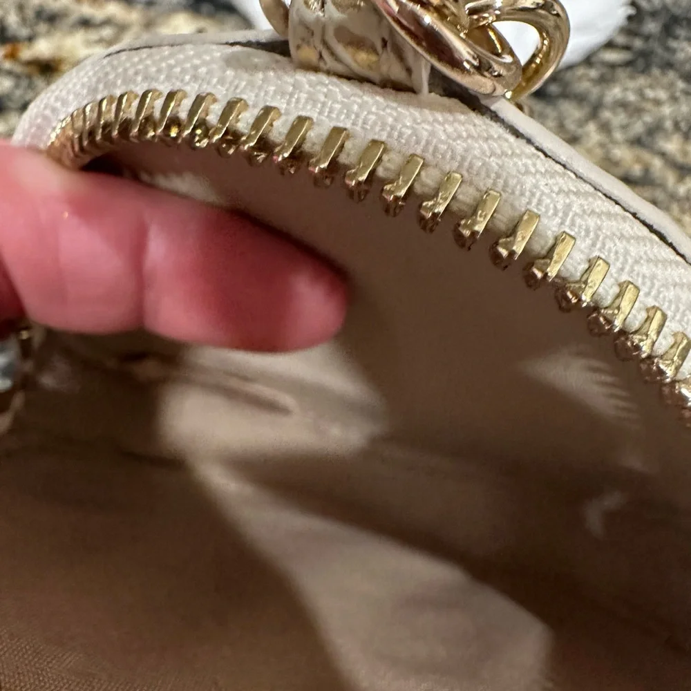 ✨💎BNWT💎✨BRAHMIN CIRCLE MELBOURNE HOLOGRAM LEATHER COIN PURSE - Picture 9 of 9